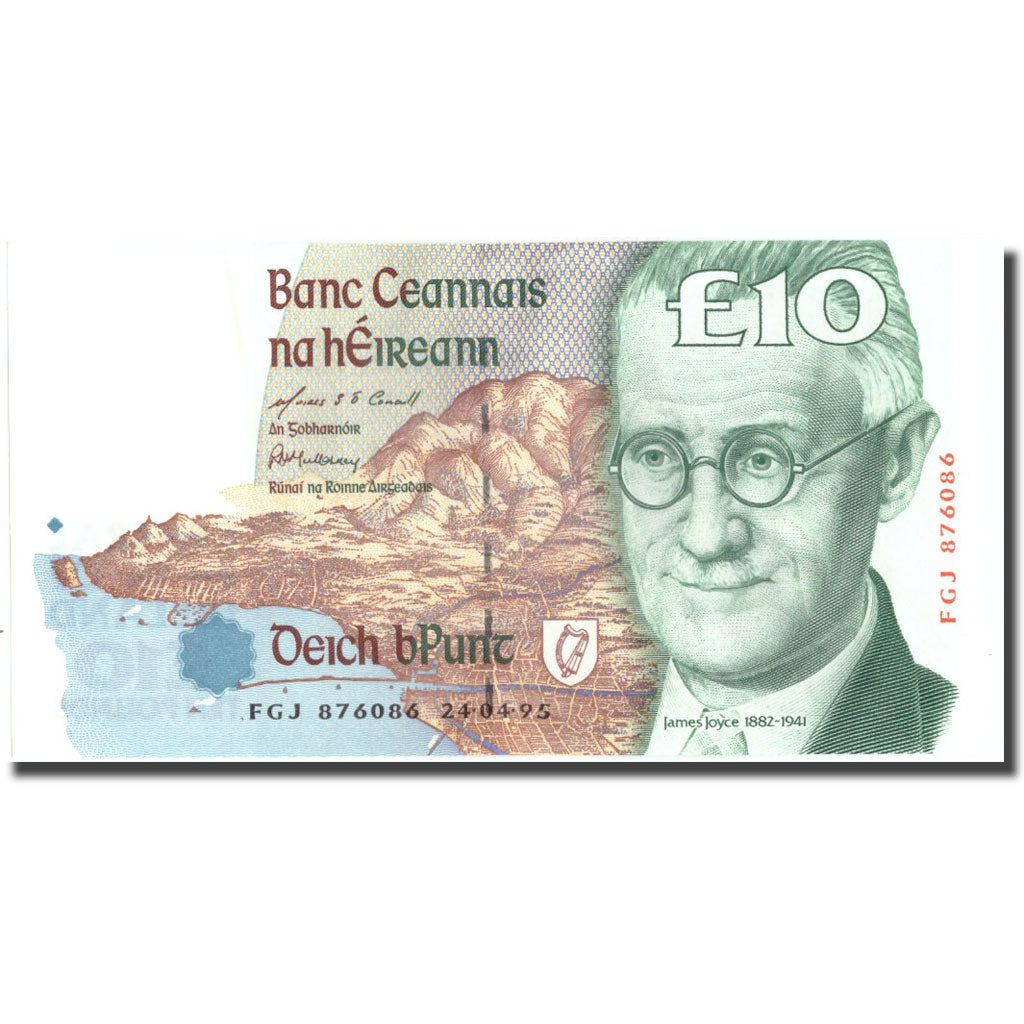 Banknote, Ireland - Republic, 10 Pounds, 1993, 1995-04-24, KM:76a, UNC(63)