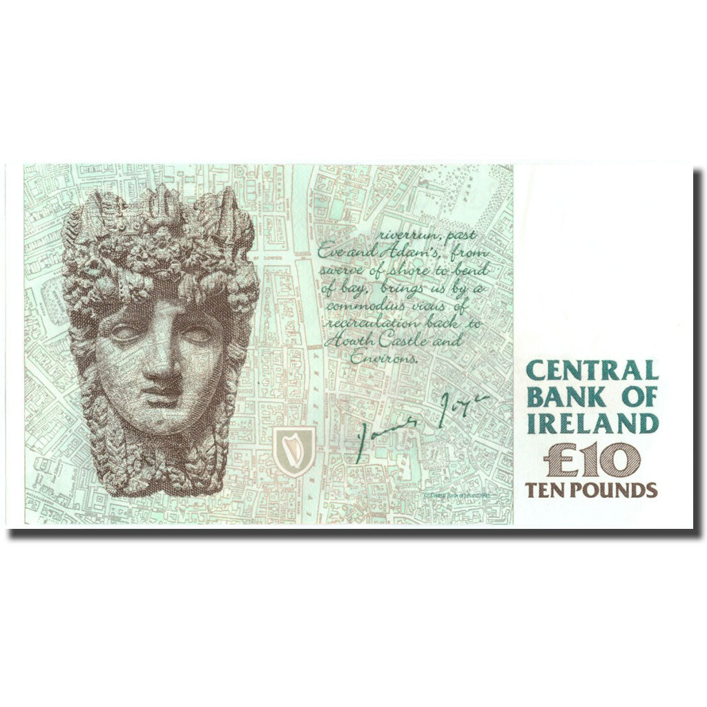 Billet, Ireland - Republic, 10 Pounds, 1993, 1955-04-24, KM:76a, SPL