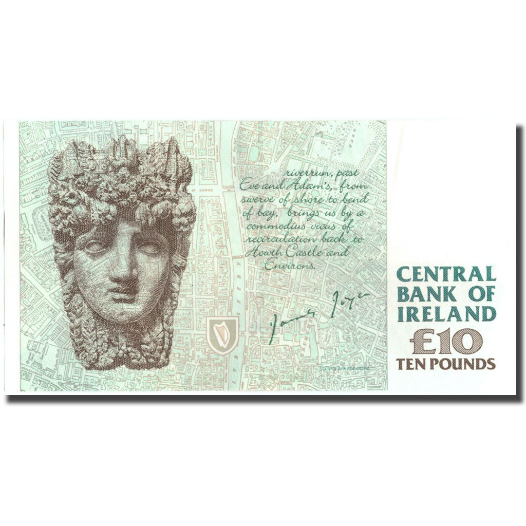 Banknote, Ireland - Republic, 10 Pounds, 1993, 1995-04-24, KM:76a, AU(55-58)