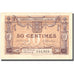 France, Calais, 50 Centimes, 1918, AU(55-58)