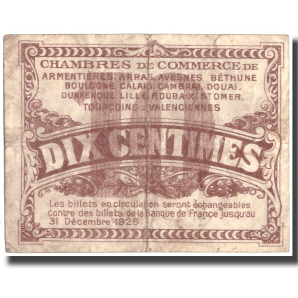 Frankreich, Calais, 10 Centimes, 1918, SS