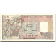 Banknote, Algeria, 5000 Francs, 1947, 1947-07-17, KM:105, EF(40-45)