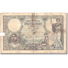 Banknote, Algeria, 500 Francs, 1938, 1938-09-21, KM:82, VG(8-10)