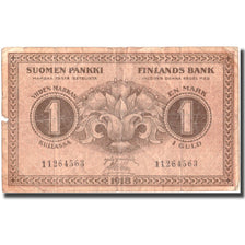 Banknote, Finland, 1 Markka, 1918, 1918, KM:35, VG(8-10)