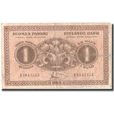 Banknote, Finland, 1 Markka, 1918, 1918, KM:35, VF(20-25)