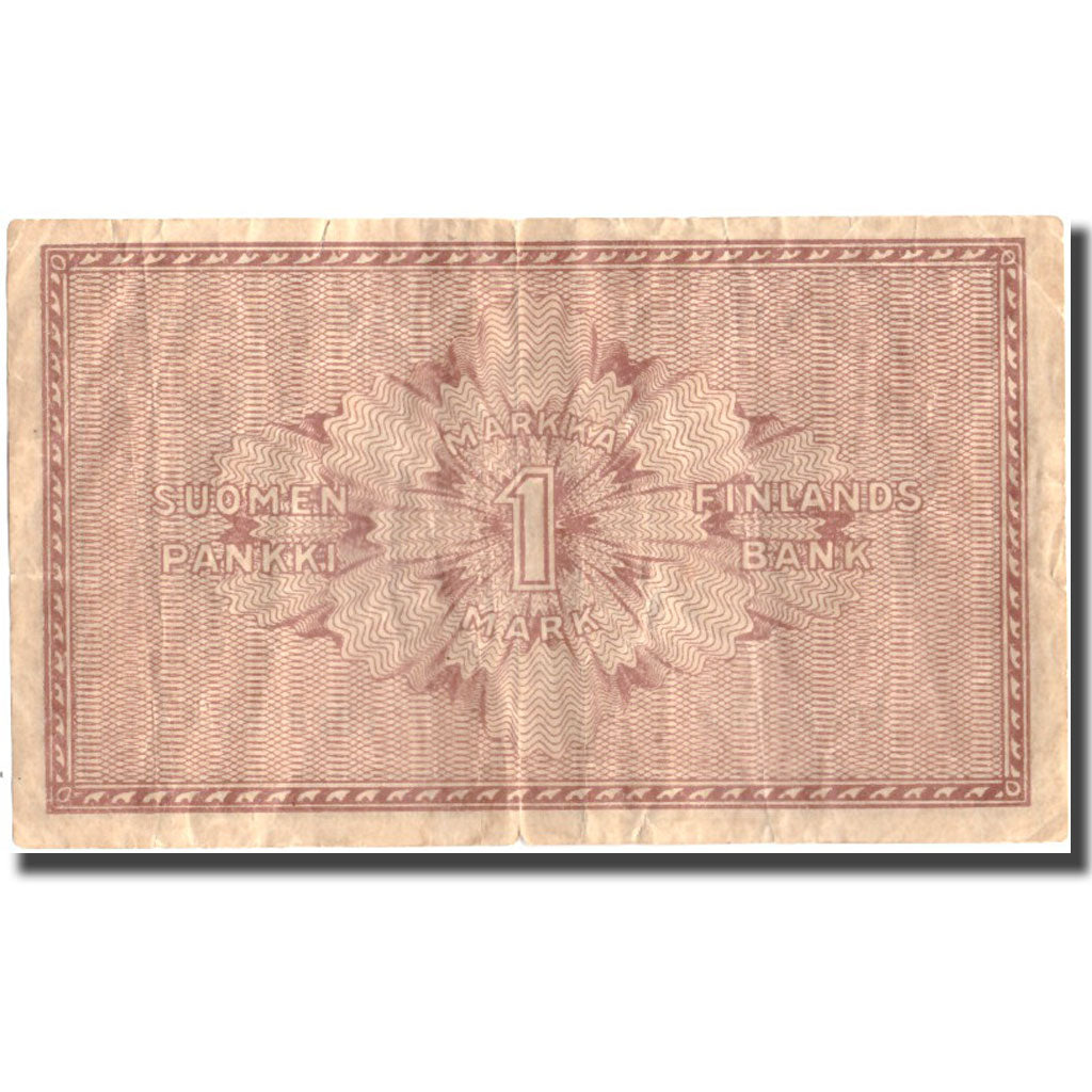 Banknote, Finland, 1 Markka, 1918, 1918, KM:35, VG(8-10)