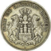 Munten, Duitse staten, HAMBURG, 5 Mark, 1876, Hambourg, ZF, Zilver, KM:598