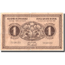 Banconote, Finlandia, 1 Markka, 1918, 1918, KM:35, B