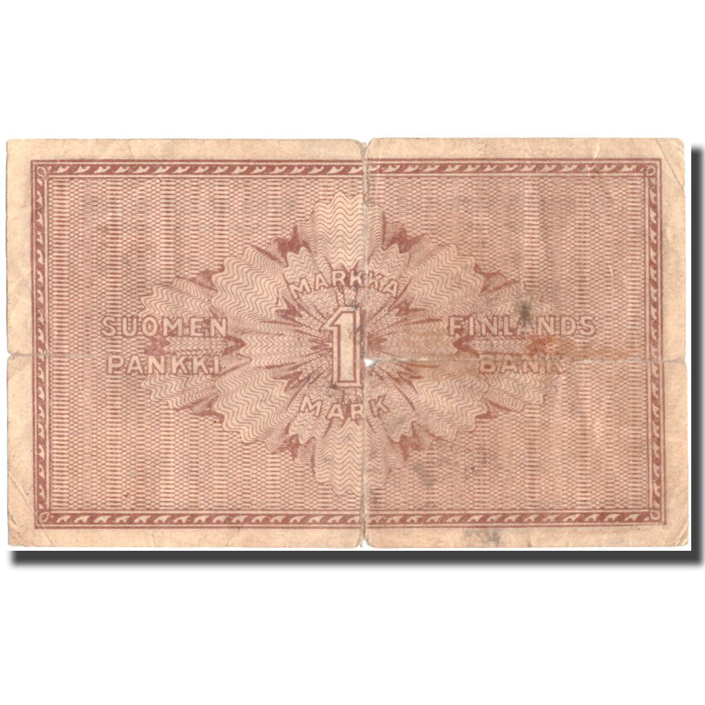 Banknote, Finland, 1 Markka, 1918, 1918, KM:35, VG(8-10)