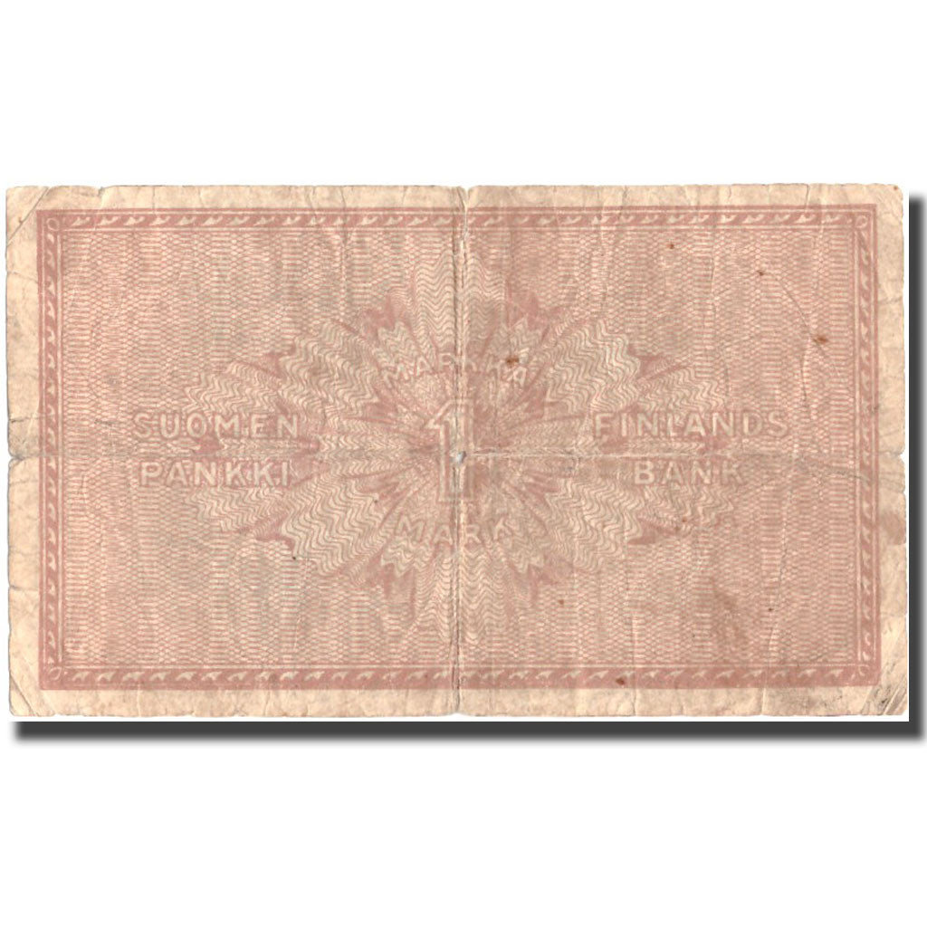 Banknote, Finland, 1 Markka, 1918, 1918, KM:35, VG(8-10)
