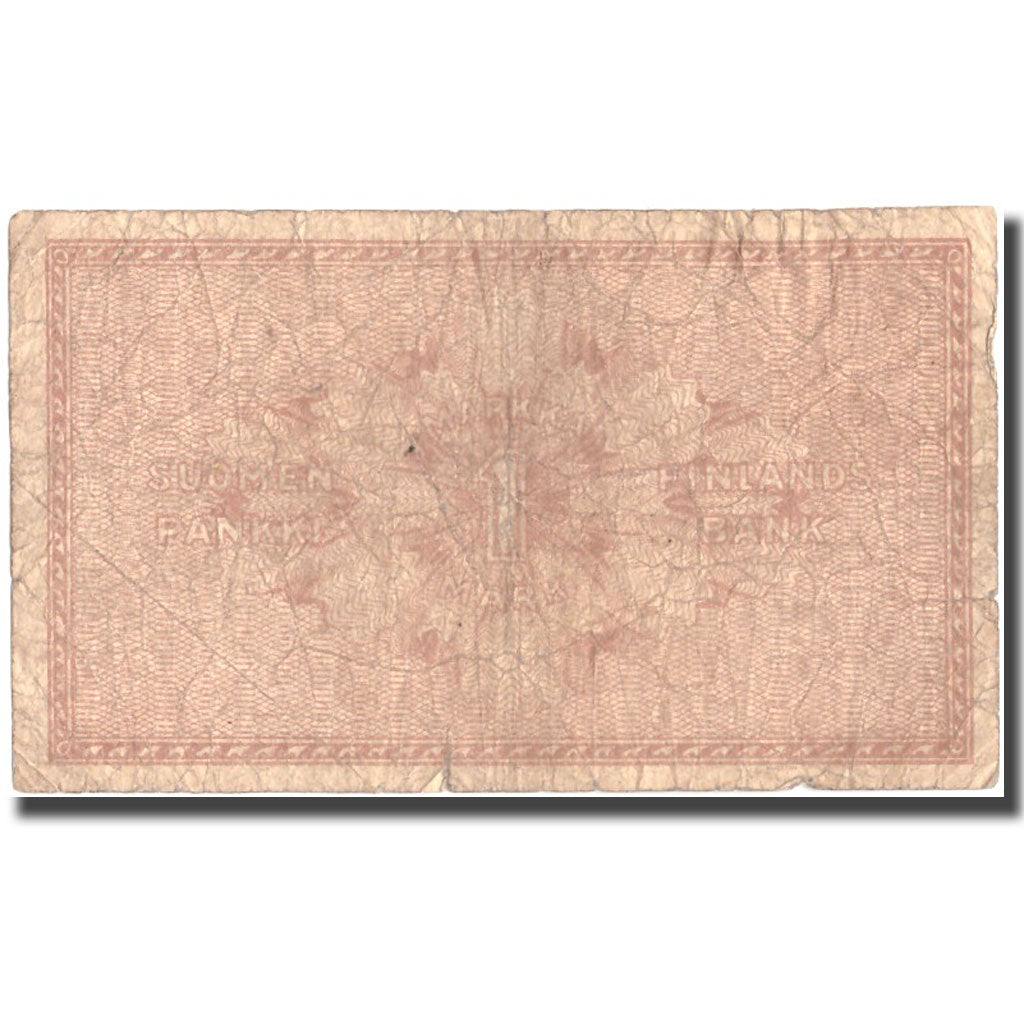Banknote, Finland, 1 Markka, 1918, 1918, KM:35, VG(8-10)