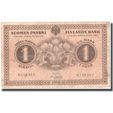 Banknote, Finland, 1 Markka, 1916, 1916, KM:19, VF(20-25)