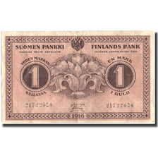 Banknote, Finland, 1 Markka, 1916, 1916, KM:19G, VF(20-25)