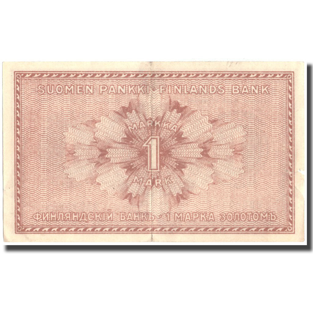 Banknote, Finland, 1 Markka, 1916, 1916, KM:19G, VF(20-25)