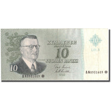 Banknote, Finland, 10 Markkaa, 1963, 1963, KM:104r, VF(20-25)