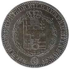 GERMAN STATES, Ducat, 1841, Stuttgart, KM #587, EF(40-45), Gold, 21.90
