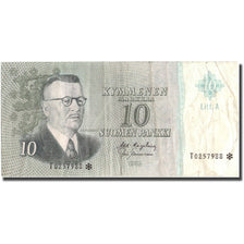 Banknote, Finland, 10 Markkaa, 1963, 1963, KM:104r, VF(20-25)