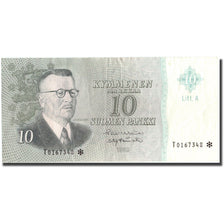 Banknote, Finland, 10 Markkaa, 1963, 1963, KM:104r, EF(40-45)