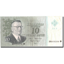Banknote, Finland, 10 Markkaa, 1963, 1963, KM:104r, EF(40-45)