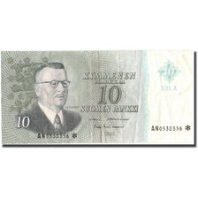 Billet, Finlande, 10 Markkaa, 1963, 1963, KM:104r, TTB