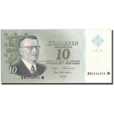 Banknote, Finland, 10 Markkaa, 1963, 1963, KM:104r, AU(50-53)