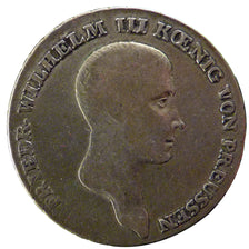 GERMAN STATES, Thaler, 1814, Berlin, KM #387, VF(30-35), Silver, 21.90
