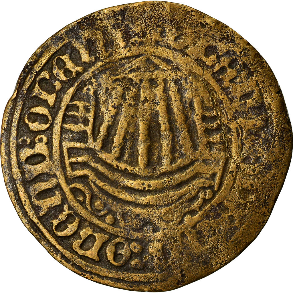 France, Token, Jeton de Compte à la nef, History, VF(20-25), Brass