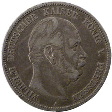 German States, 5 Mark, 1876, Berlin, KM #503, VF(30-35), Silver, 27.30