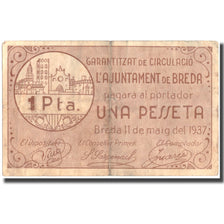Billete, España, 1 Peseta, N.D, 1937, 1934-05-11, MBC