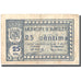 Biljet, Spanje, 25 Centimos, Blason, 1937, 1937-11-09, TTB