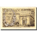 Banknote, Spain, 25 Centimos, EL VENDRELL, Batiment, 1937, 1937, AU(55-58)