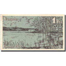 Billet, Espagne, 1 Peseta, BANYOLES, paysage, 1937, 1937, SUP