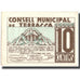 Geldschein, Spanien, 10 Centimos, Blason, 1937, 1937, UNZ