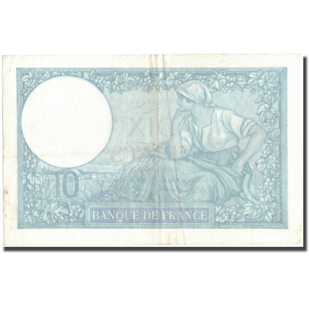 France, 10 Francs, 10 F 1916-1942 ''Minerve'', 1940, 1940-11-28, AU(50-53)