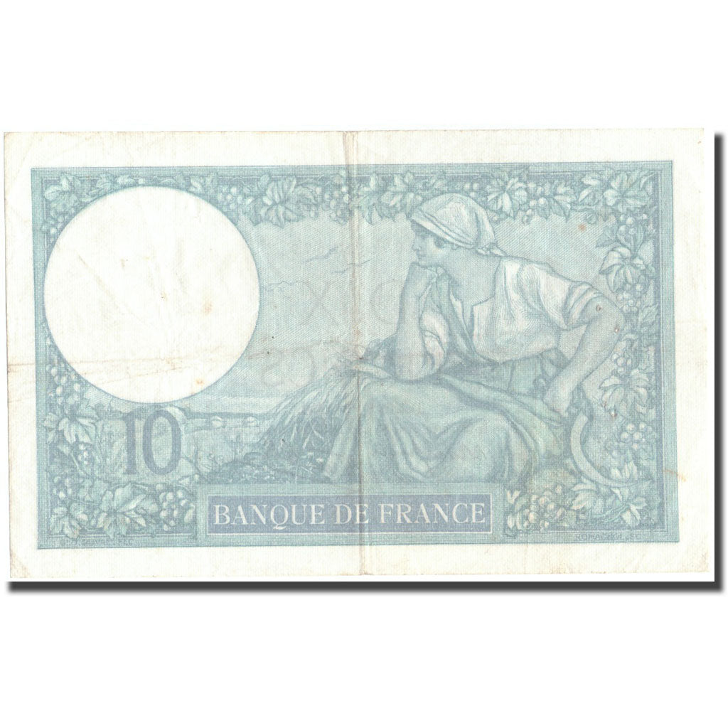 France, 10 Francs, 10 F 1916-1942 ''Minerve'', 1941, 1941-01-16, EF(40-45)