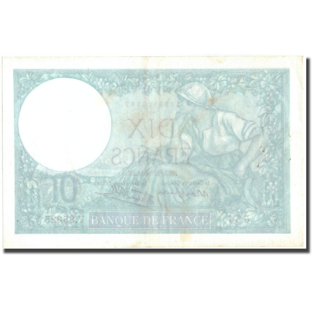 Frankrijk, 10 Francs, 10 F 1916-1942 ''Minerve'', 1941, 1941-12-04, TTB, KM:84