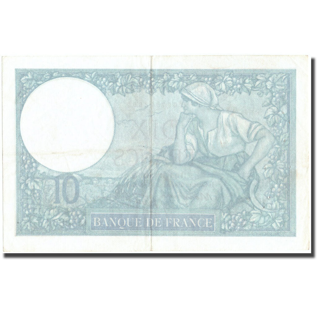 France, 10 Francs, 10 F 1916-1942 ''Minerve'', 1941, 1941-01-16, EF(40-45)