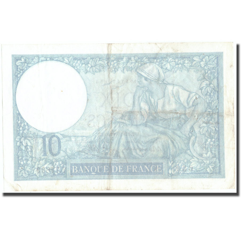 Frankrijk, 10 Francs, 10 F 1916-1942 ''Minerve'', 1940, 1940-10-17, TTB