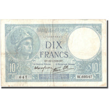 Frankreich, 10 Francs, 10 F 1916-1942 ''Minerve'', 1939, 1939-05-19, S