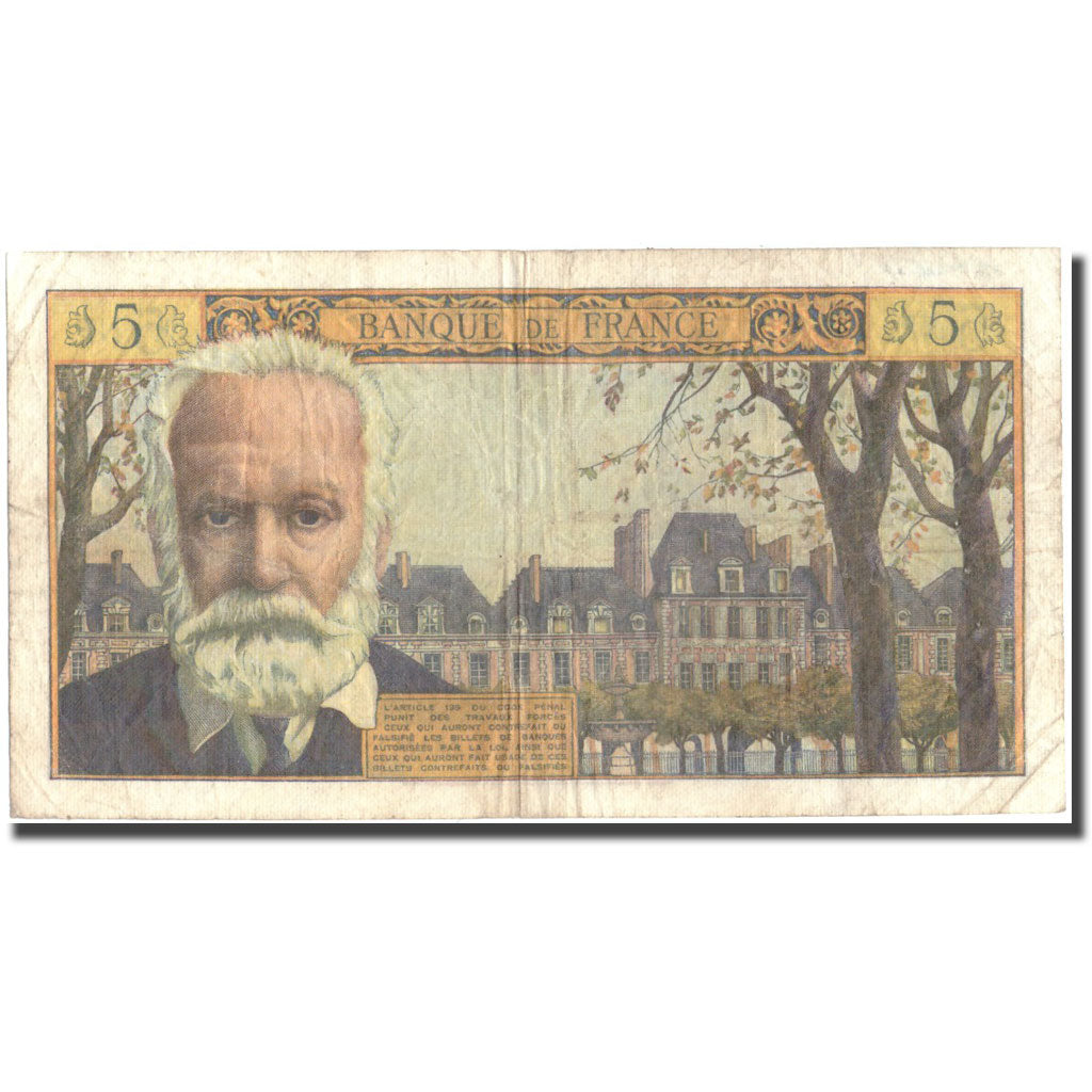 France, 5 Nouveaux Francs, 5 NF 1959-1965 ''Victor Hugo'', 1965, 1965-07-01