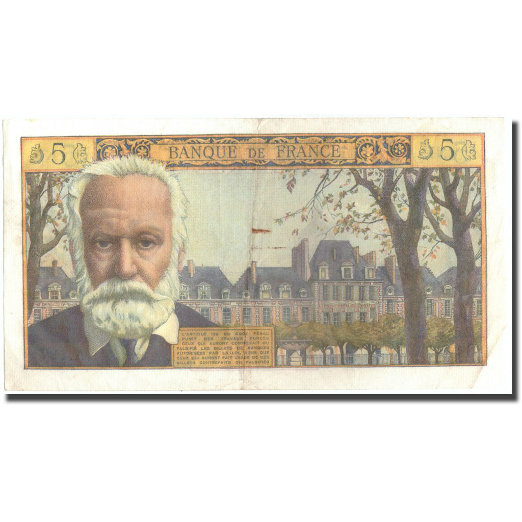 France, 5 Nouveaux Francs, 5 NF 1959-1965 ''Victor Hugo'', 1964, 1964-10-01