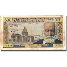 France, 500 Francs, 500 F 1954-1958 ''Victor Hugo'', 1955, 1955-01-06