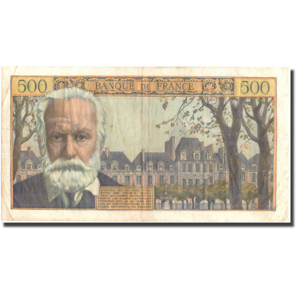 Frankrijk, 500 Francs, 500 F 1954-1958 ''Victor Hugo'', 1955, 1955-01-06, TB+