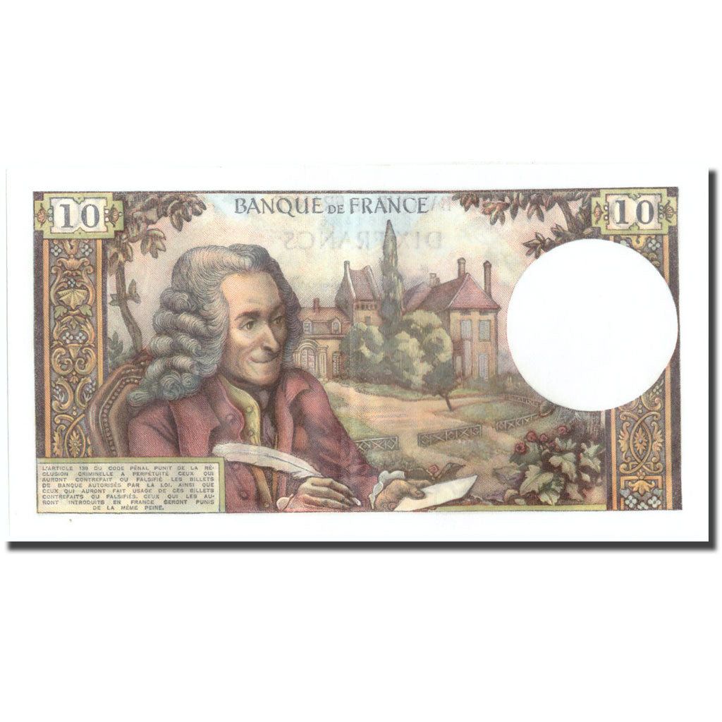 Francia, 10 Francs, 10 F 1963-1973 ''Voltaire'', 1973, 1973-01-04, SPL+
