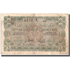 Geldschein, Ägypten, 5 Piastres, KM:163, S