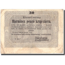 Banknote, Hungary, 30 Pengö Krajczar, 1849, 1849-01-01, KM:S122, VF(30-35)