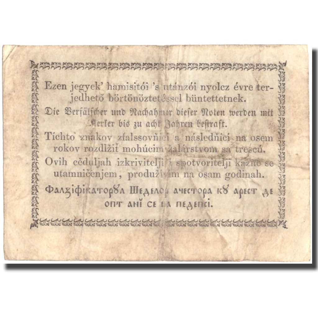 Banknote, Hungary, 30 Pengö Krajczar, 1849, 1849-01-01, KM:S122, VF(30-35)