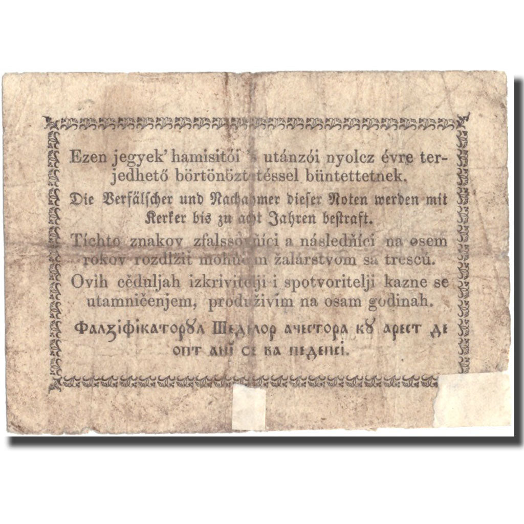 Billete, 30 Pengö Krajczar, 1849, Hungría, 1849-01-01, KM:S122, RC+