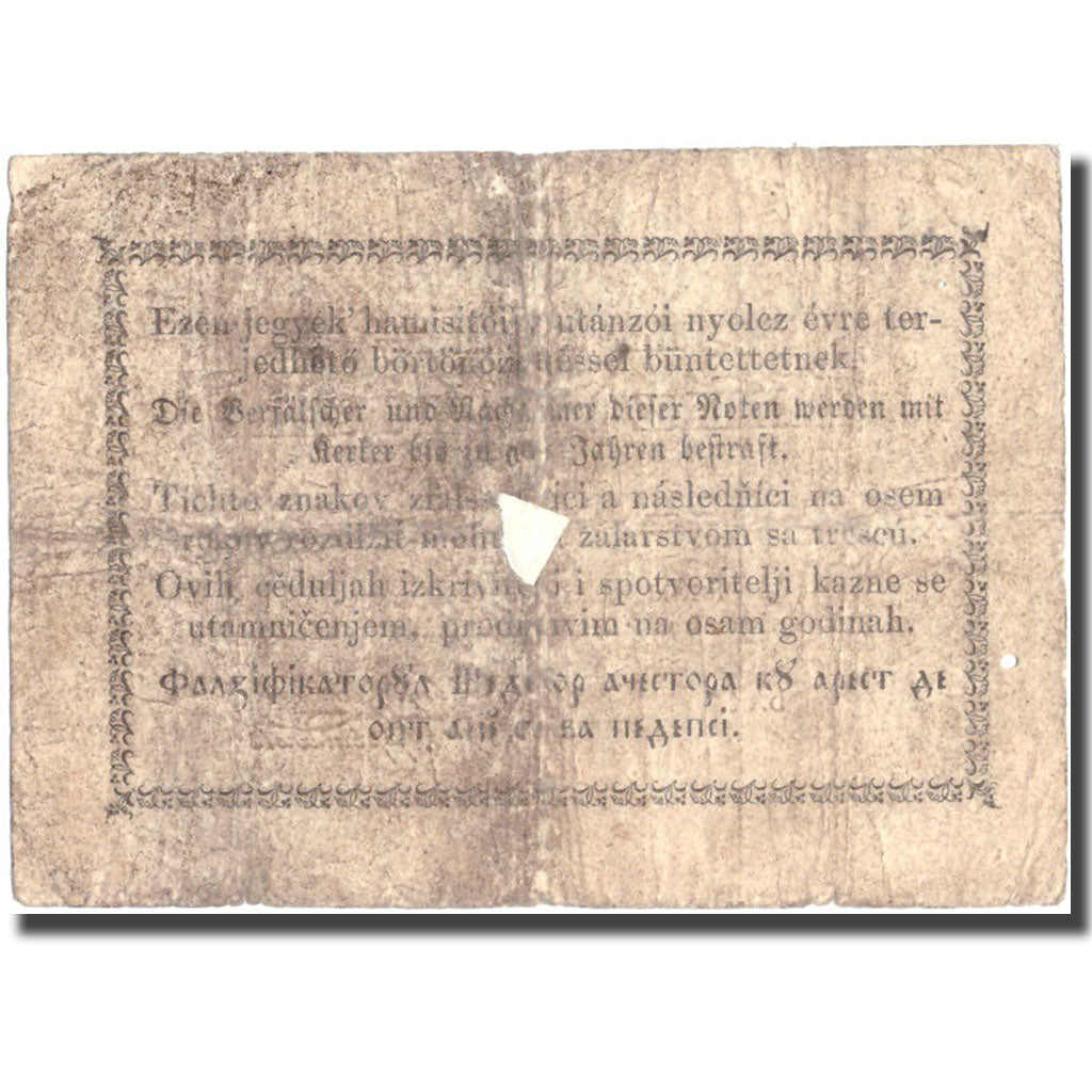 Banknote, Hungary, 30 Pengö Krajczar, 1849, 1849-01-01, KM:S122, VF(20-25)