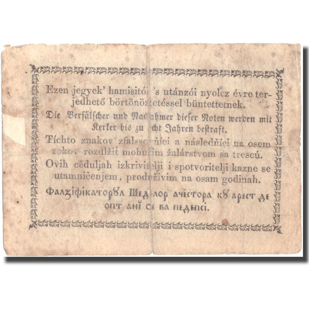 Banknote, Hungary, 30 Pengö Krajczar, 1849, 1849-01-01, KM:S122, VF(20-25)